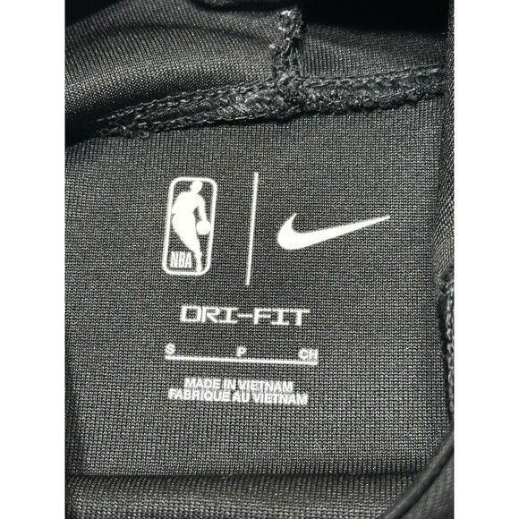 Sacramento Kings Basketball Nike Dri Fit Hoodie Black NBA Logo Men’s Size Small - Picture 3 of 10